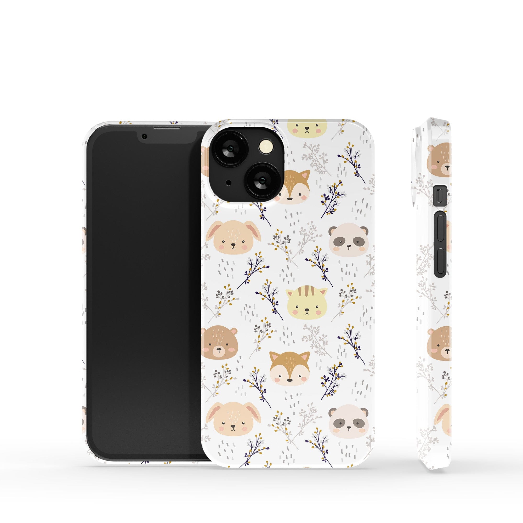 Furry Forest | Woodland Creature Case Slim for iPhone 12 Mini