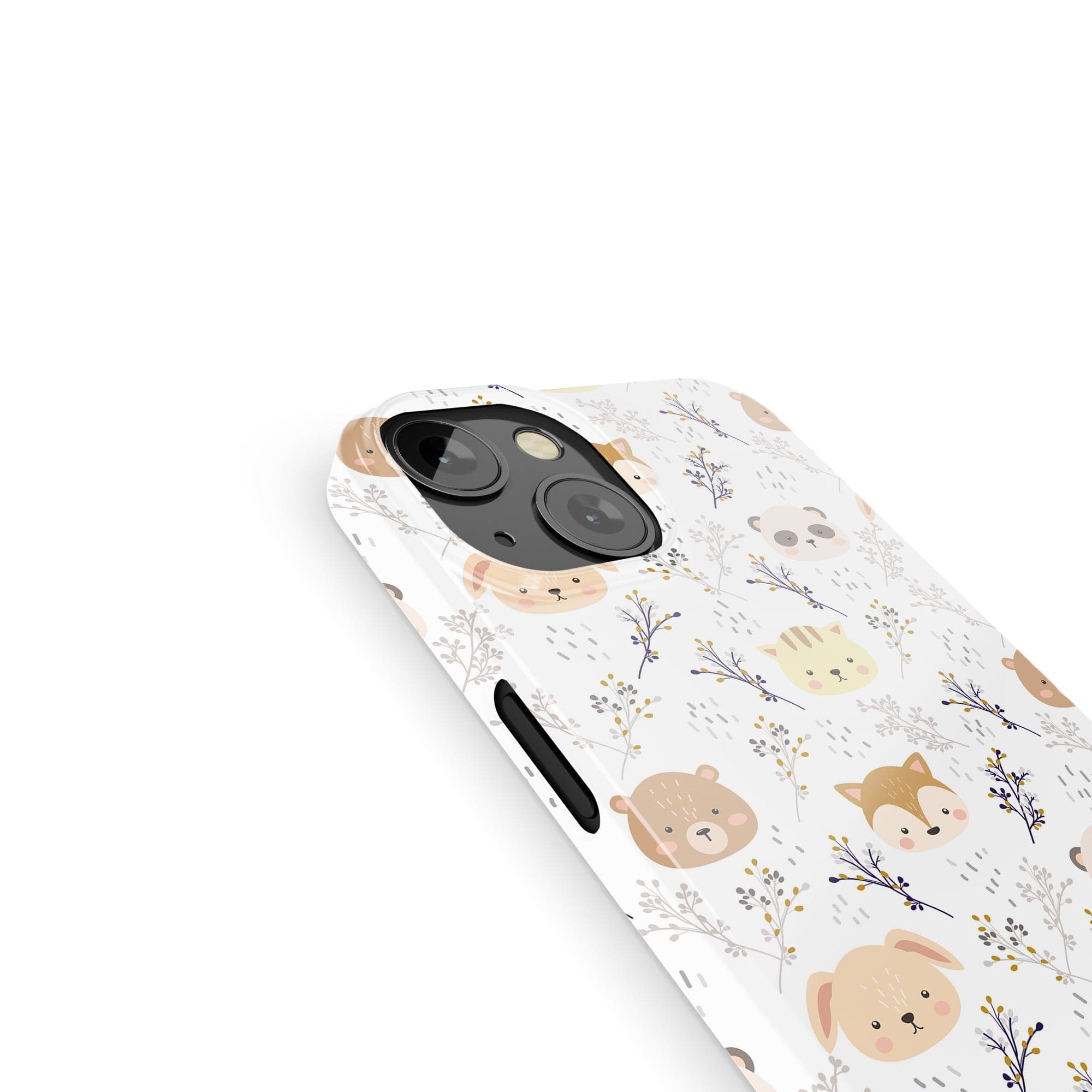 Furry Forest | Woodland Creature Case Tough for iPhone 12 Mini