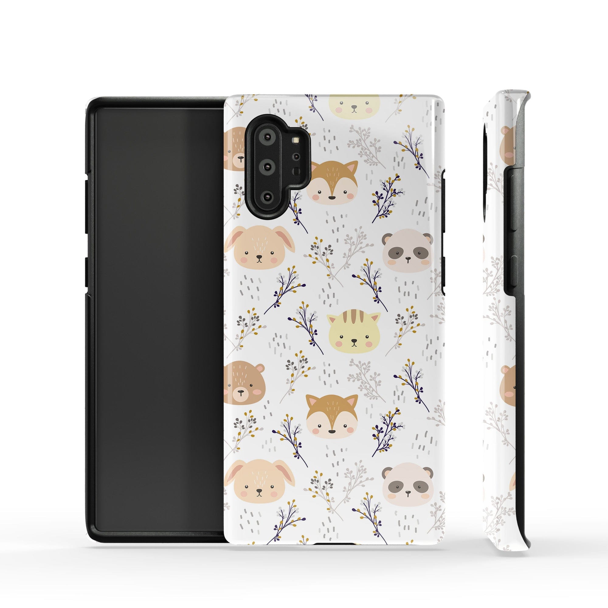 Furry Forest | Woodland Creature Samsung Case Tough for Galaxy Note 10 Plus 