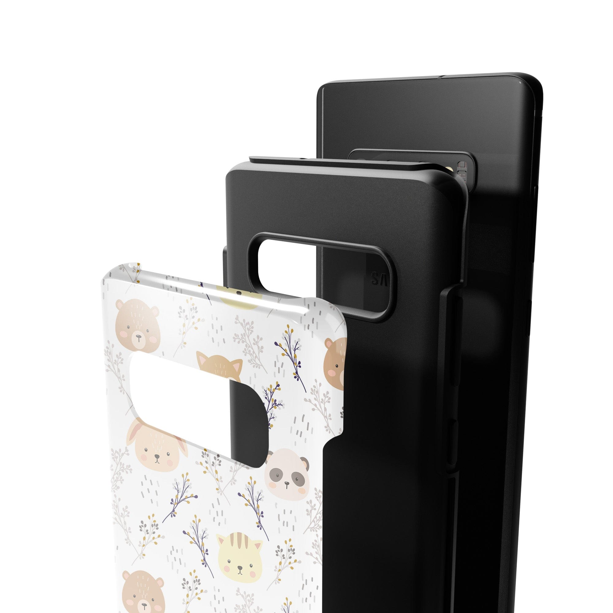 Furry Forest | Woodland Creature Samsung Case Tough for Galaxy S10 Plus 