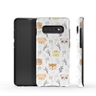 Furry Forest | Woodland Creature Samsung Case Tough for Galaxy S10 Plus 