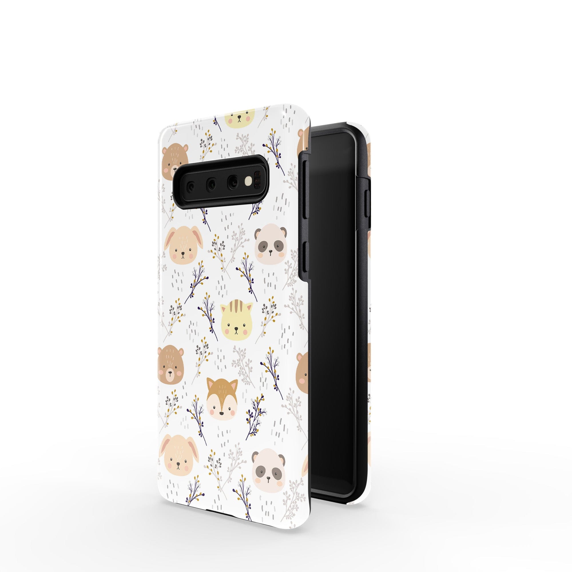 Furry Forest | Woodland Creature Samsung Case Tough for Galaxy S10 