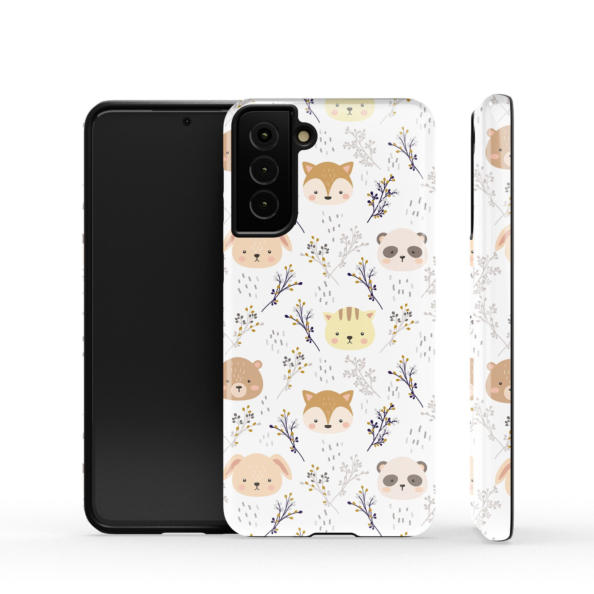 Furry Forest | Woodland Creature Samsung Case Tough for Galaxy S21 Plus