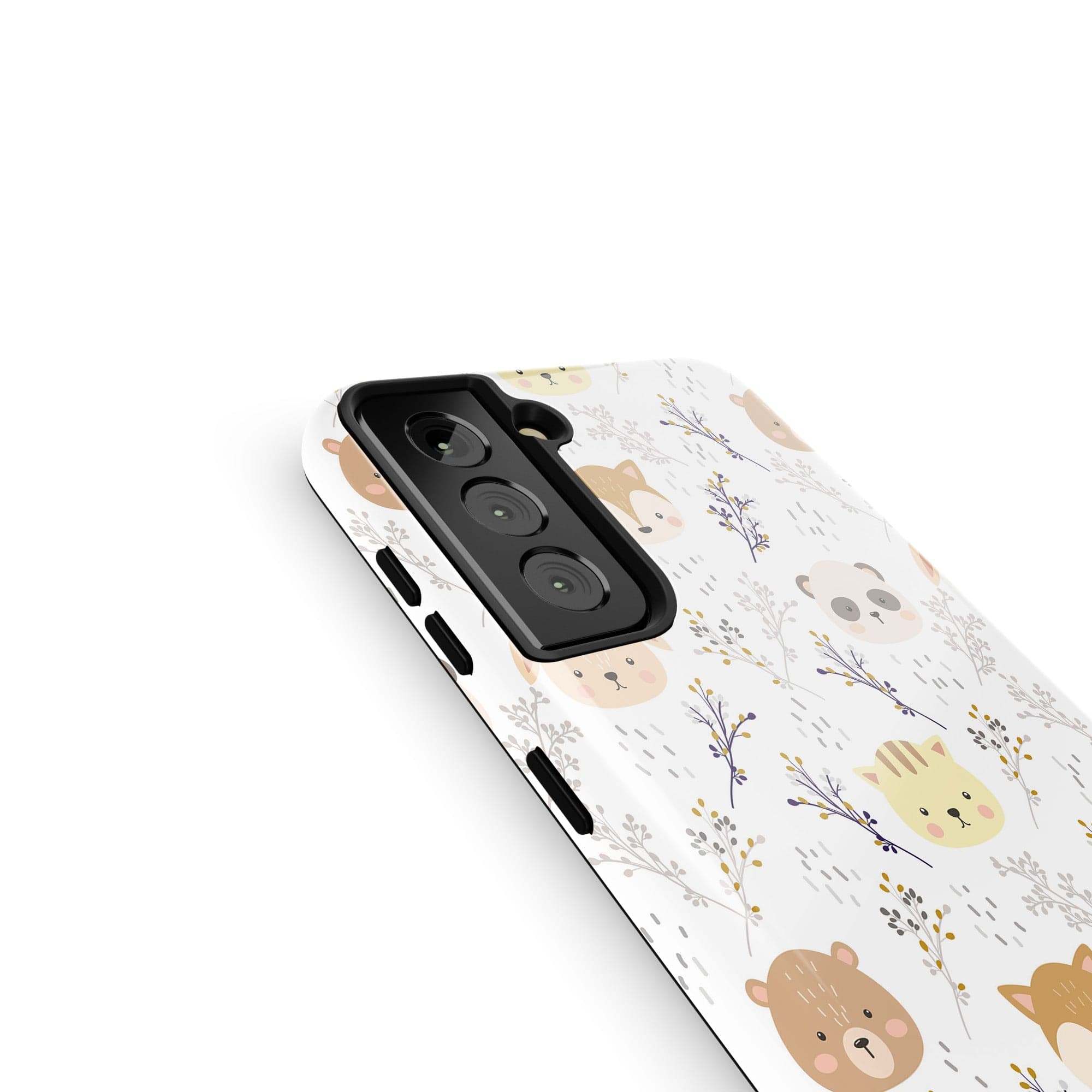 Furry Forest | Woodland Creature Samsung Case Tough for Galaxy S21 