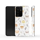 Furry Forest | Woodland Creature Samsung Case Tough for Galaxy S21 Ultra