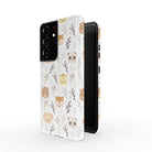 Furry Forest | Woodland Creature Samsung Case Tough for Galaxy S21 Ultra