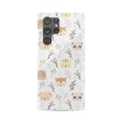 Furry Forest | Woodland Creature Samsung Case Slim for Galaxy S22 Ultra