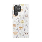 Furry Forest | Woodland Creature Samsung Case Tough for Galaxy S22 Ultra