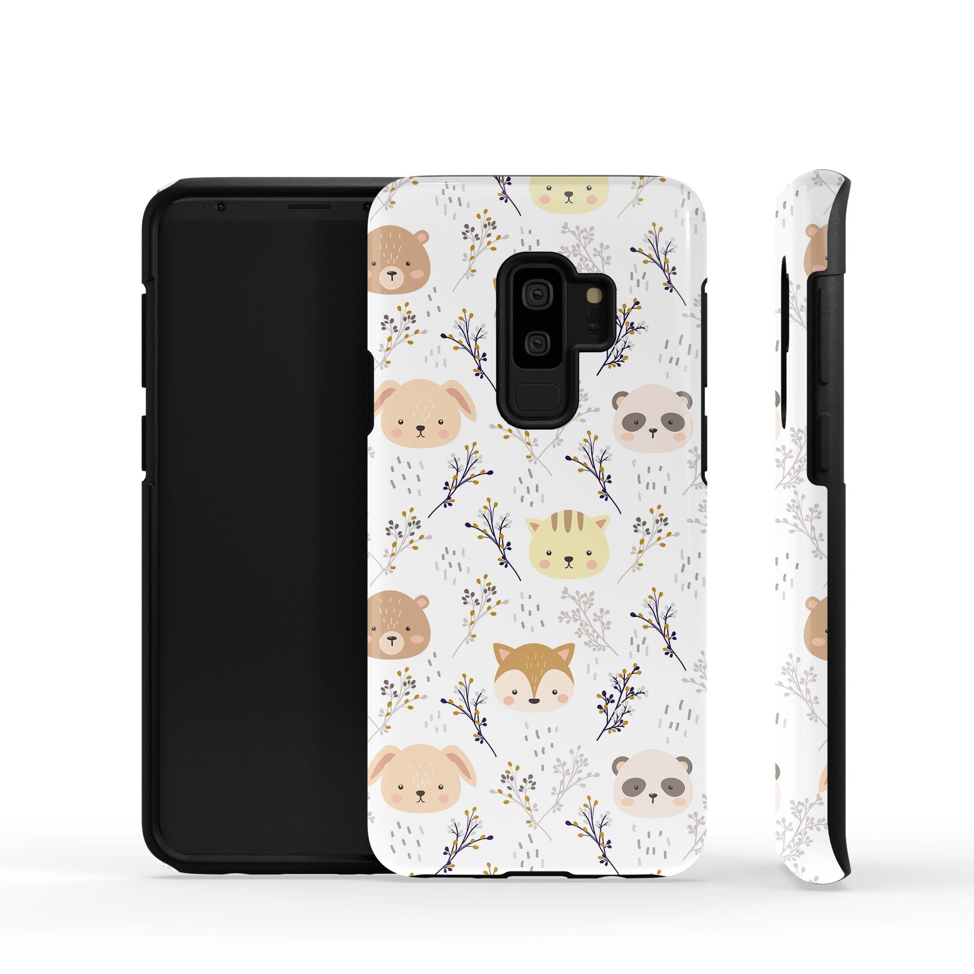 Furry Forest | Woodland Creature Samsung Case Tough for Galaxy S9 Plus 