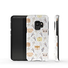 Furry Forest | Woodland Creature Samsung Case Tough for Galaxy S9 