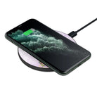 Gilded Flutters | Butterfly Wireless Charging Pad in Black