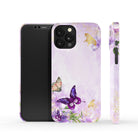 Gilded Flutters | Butterfly Case Clear for iPhone 11