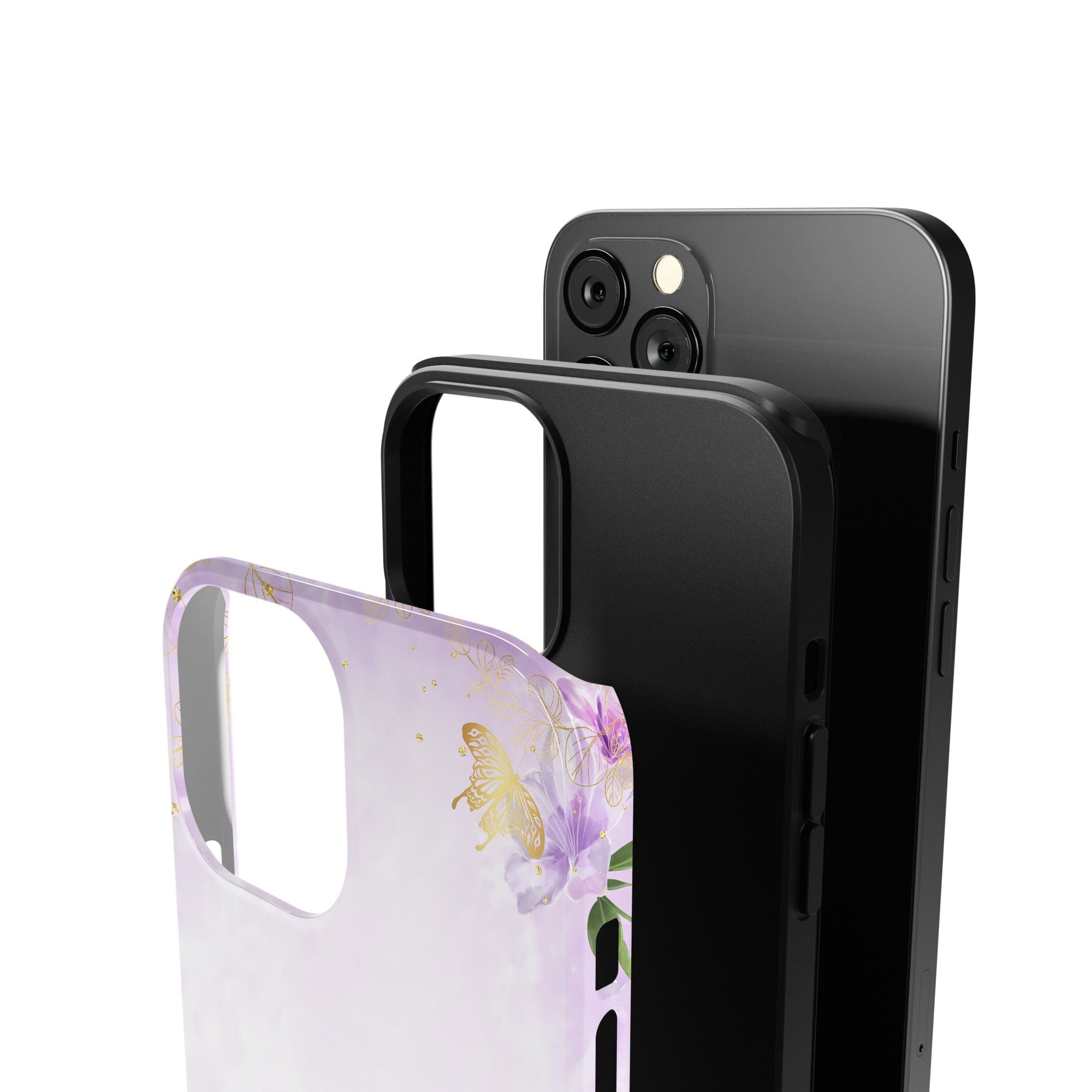 Gilded Flutters | Butterfly Case Slim for iPhone XS Max