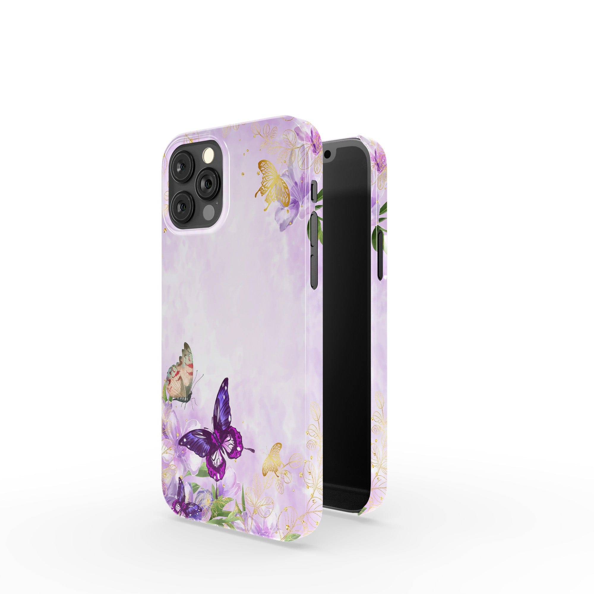 Gilded Flutters | Butterfly Case Slim for iPhone X/XS