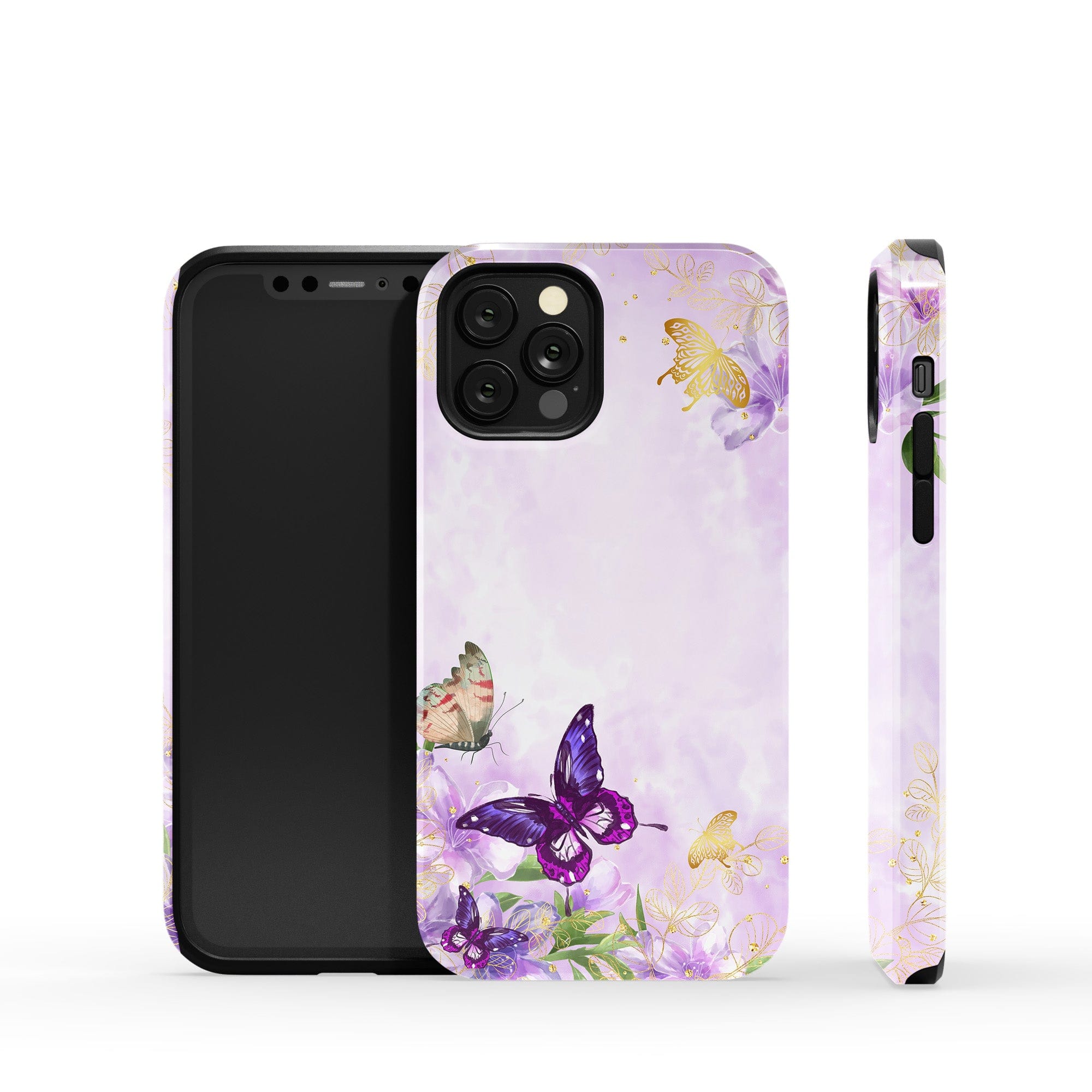 Gilded Flutters | Butterfly Case Tough for iPhone X/XS