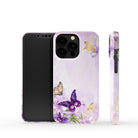 Gilded Flutters | Butterfly Case Clear for iPhone 13