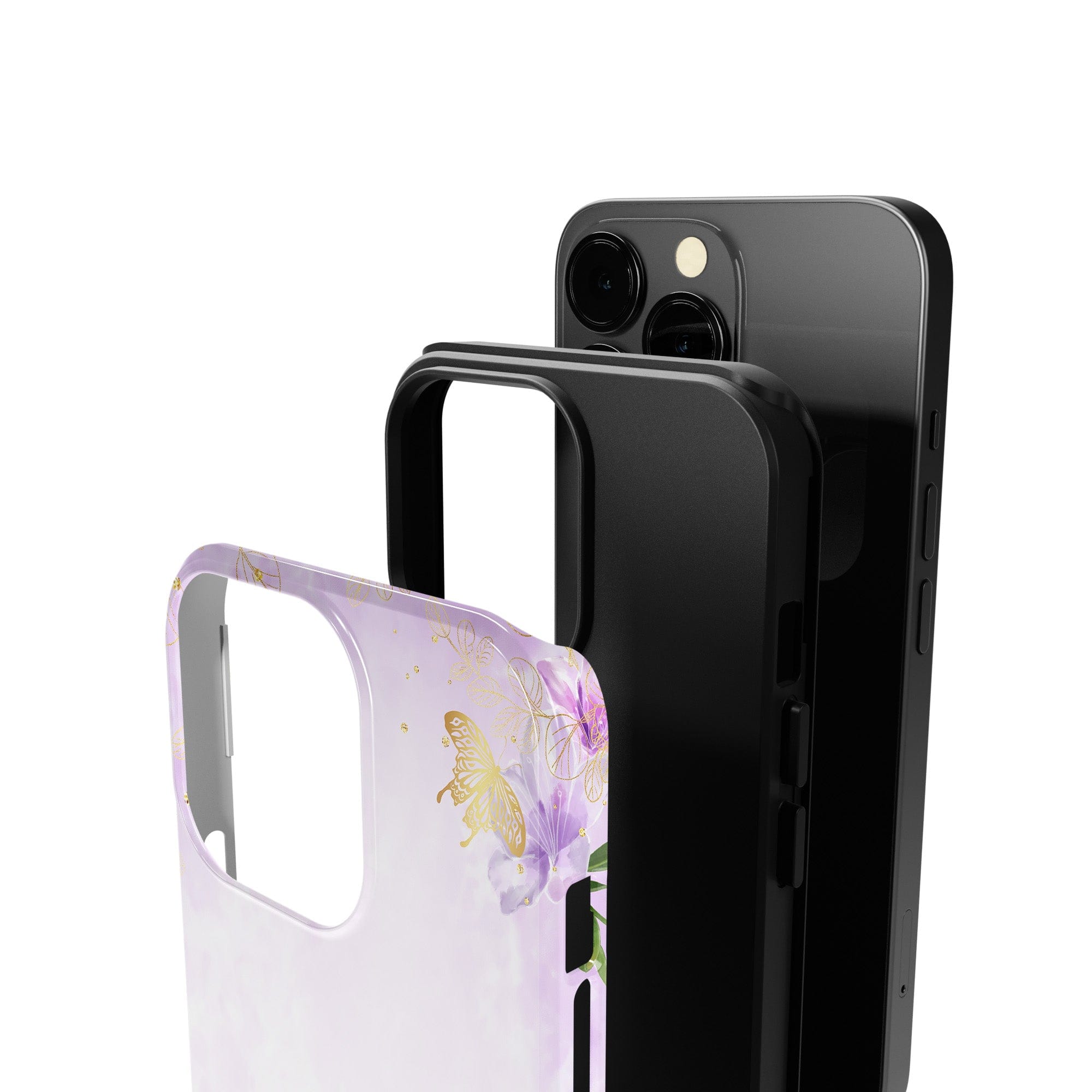 Gilded Flutters | Butterfly Case Slim for iPhone 12 Pro Max