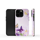 Gilded Flutters | Butterfly Case Clear for iPhone 13 Mini