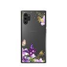 Gilded Flutters | Butterfly Samsung Case Clear for Galaxy Note 10 Plus 