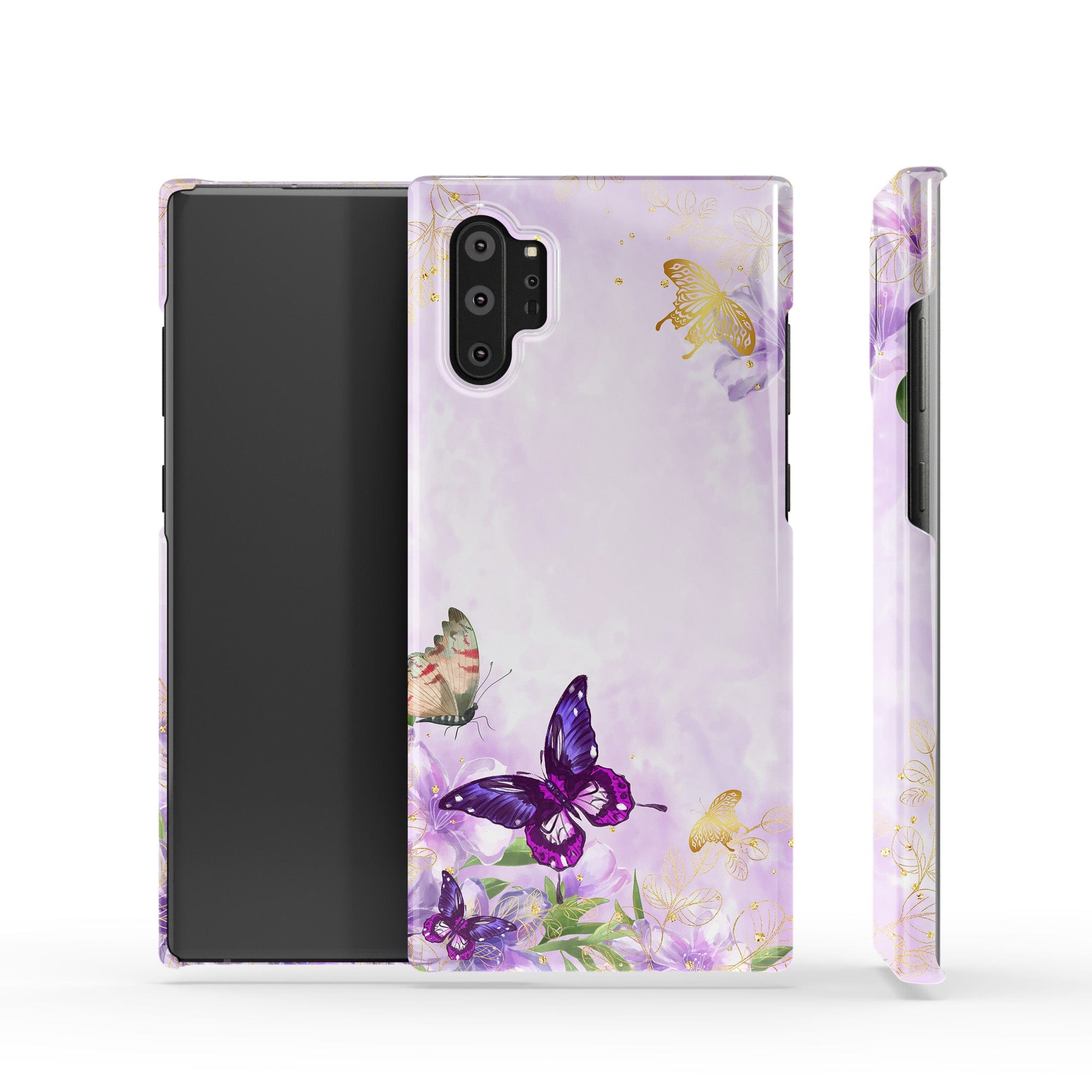 Gilded Flutters | Butterfly Samsung Case Slim for Galaxy Note 10 Plus 