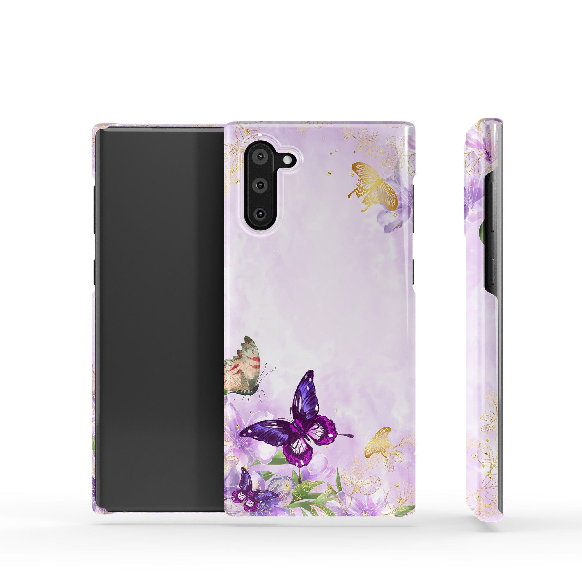 Gilded Flutters | Butterfly Samsung Case Slim for Galaxy Note 10 