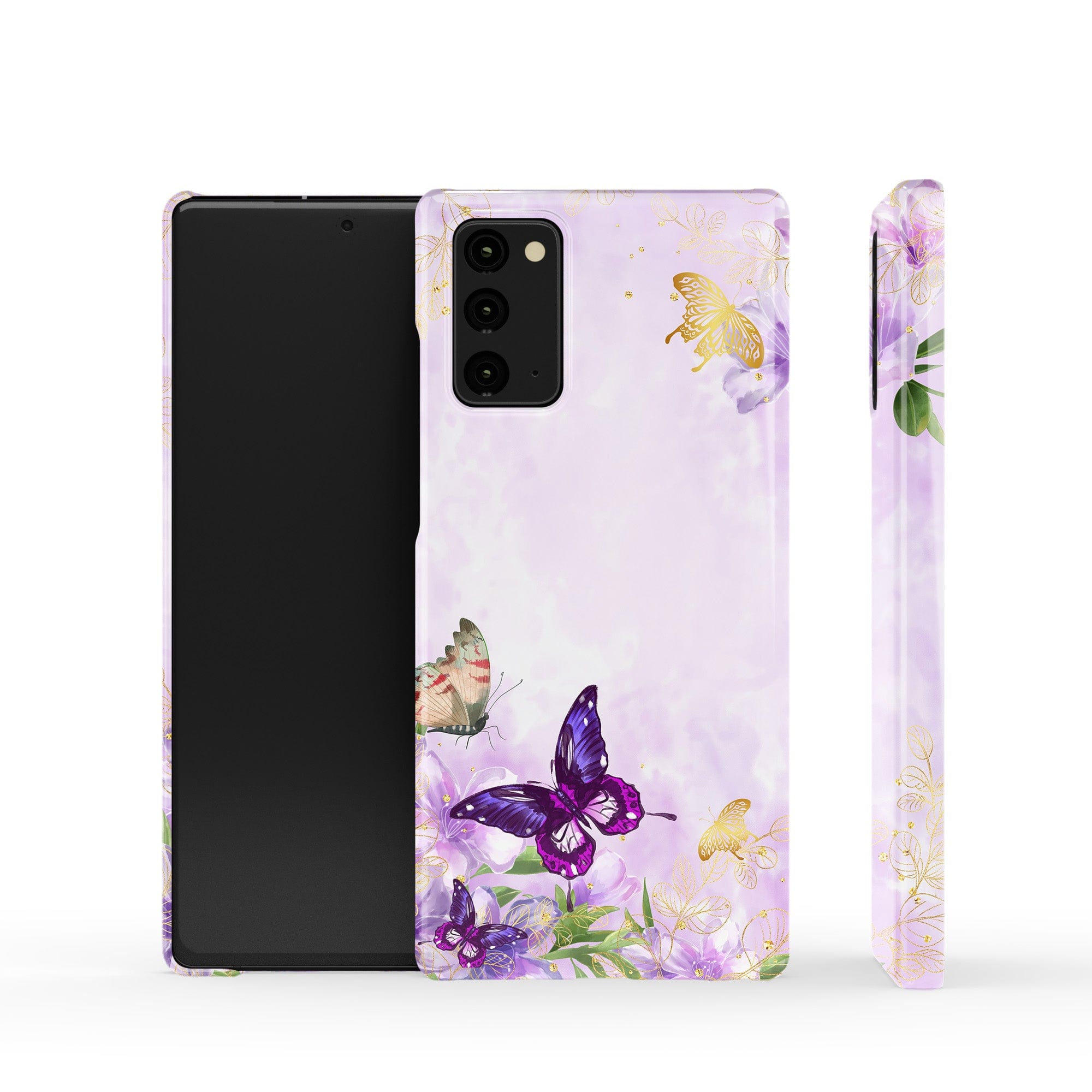 Gilded Flutters | Butterfly Samsung Case Slim for Galaxy Note 20 