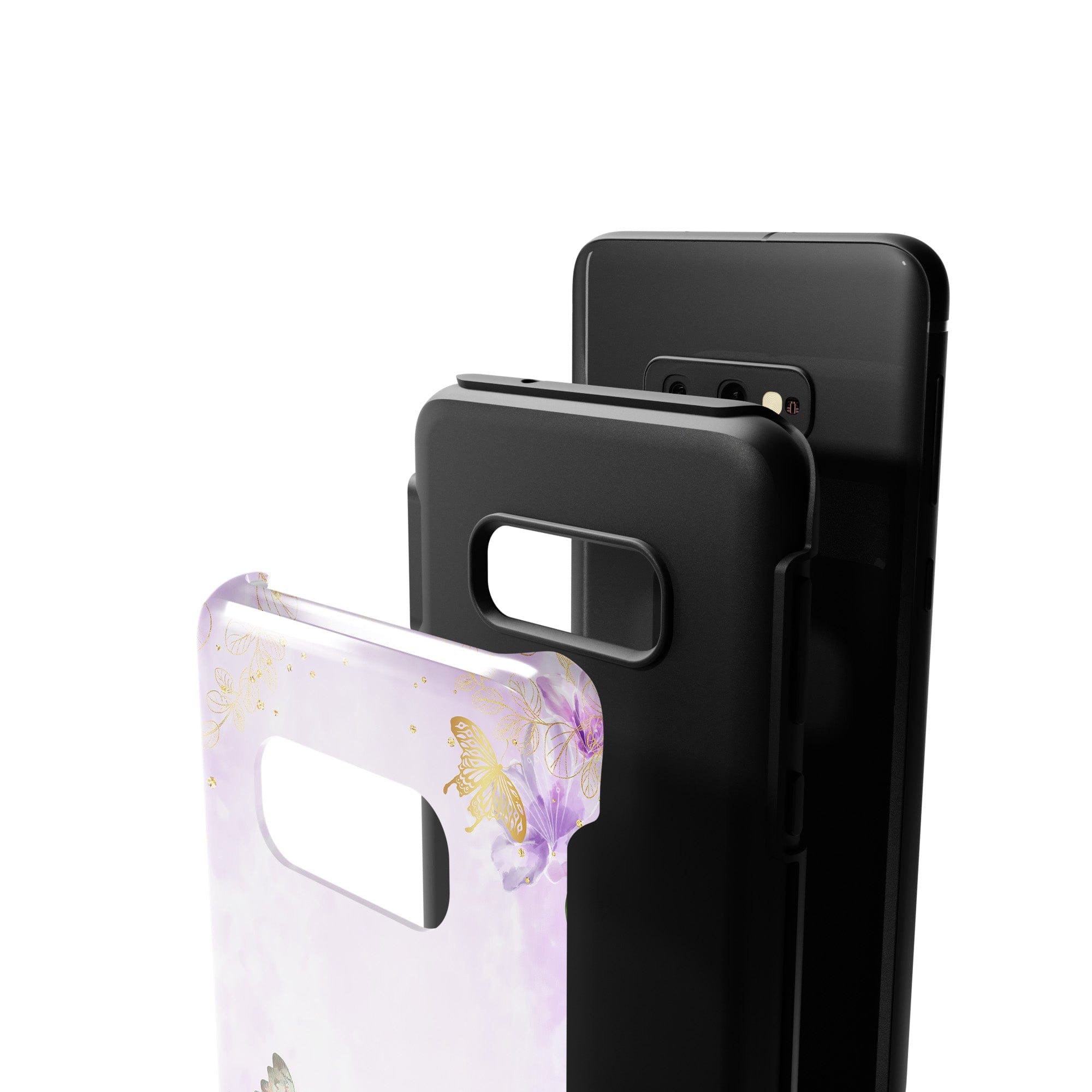 Gilded Flutters | Butterfly Samsung Case Tough for Galaxy S10e 