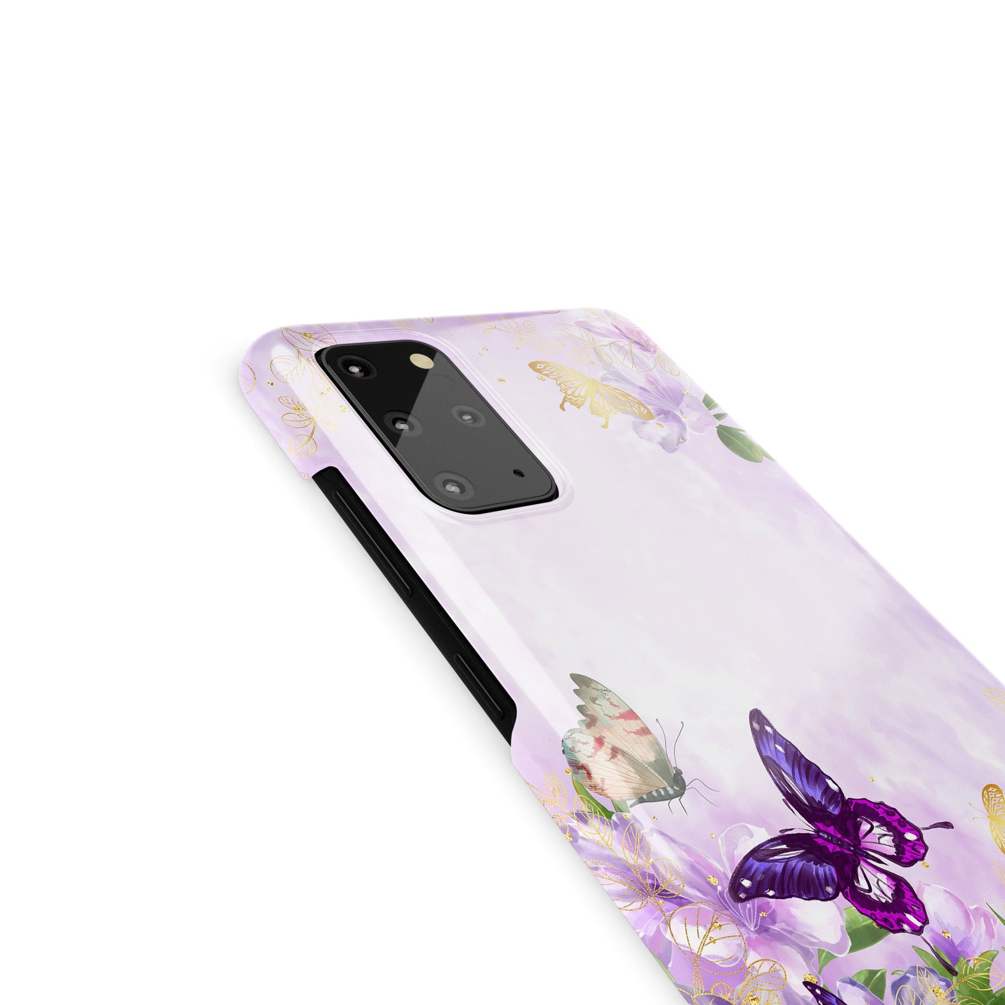 Gilded Flutters | Butterfly Samsung Case Slim for Galaxy S20 Plus