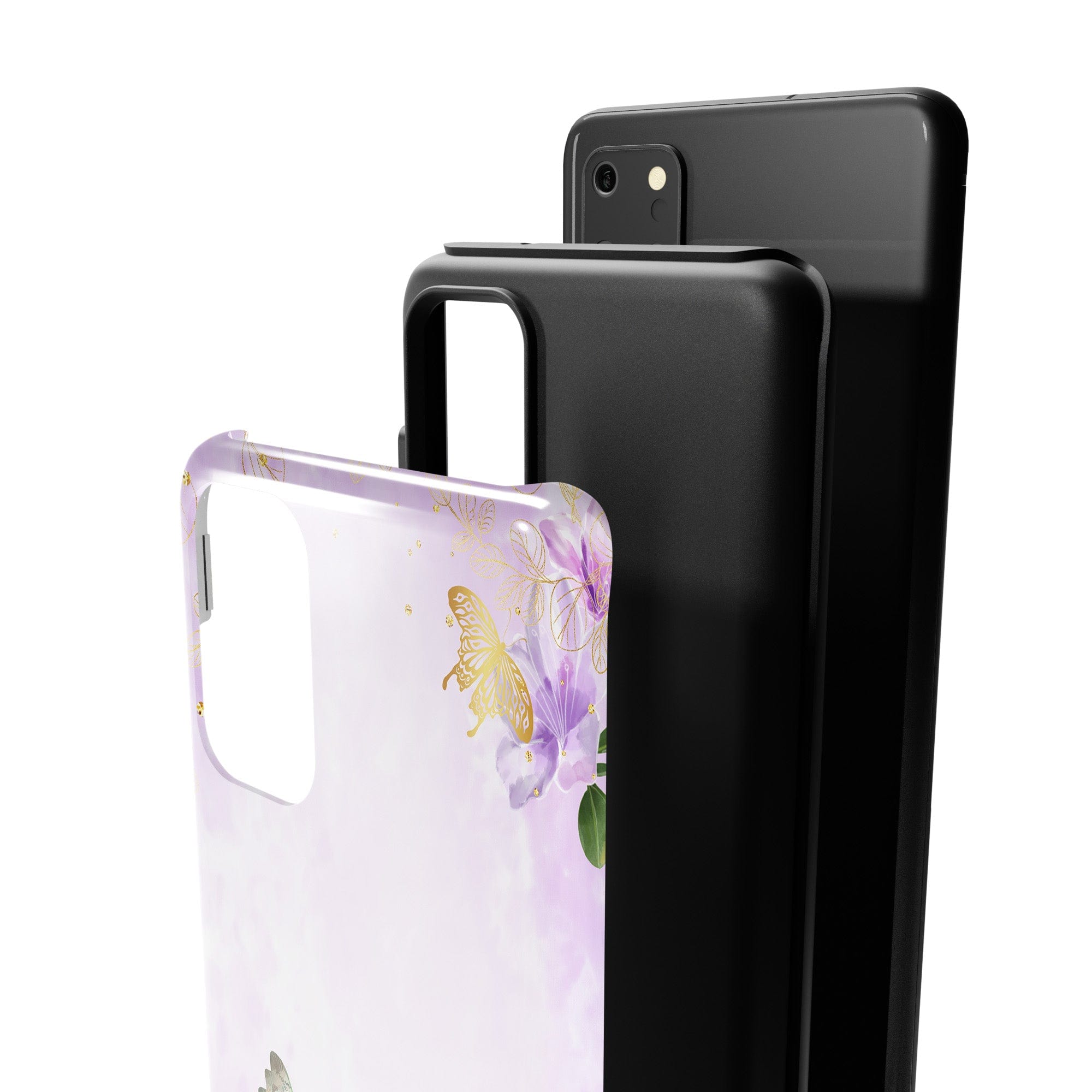 Gilded Flutters | Butterfly Samsung Case Tough for Galaxy S20 Plus