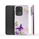 Gilded Flutters | Butterfly Samsung Case Tough for Galaxy S20 Ultra