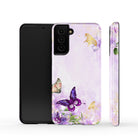 Gilded Flutters | Butterfly Samsung Case Tough for Galaxy S21 Plus