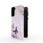 Gilded Flutters | Butterfly Samsung Case Tough for Galaxy S21 Plus