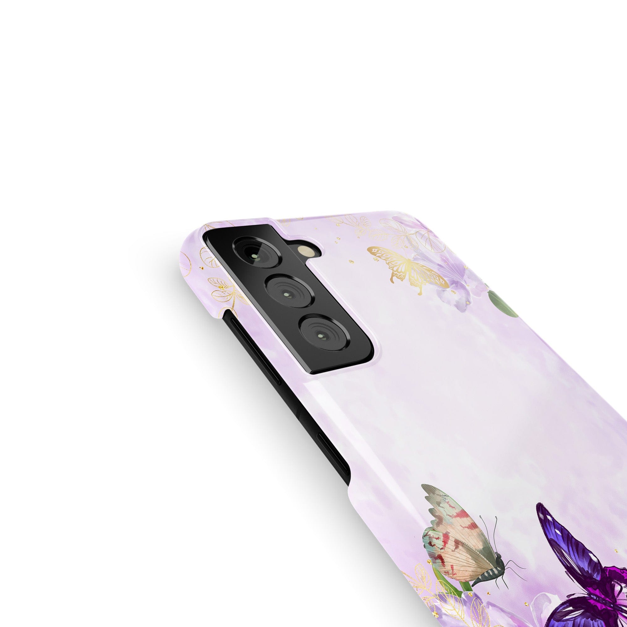 Gilded Flutters | Butterfly Samsung Case Slim for Galaxy S21 