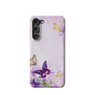 Gilded Flutters | Butterfly Samsung Case Slim for Galaxy S23 Plus