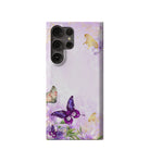 Gilded Flutters | Butterfly Samsung Case Slim for Galaxy S23