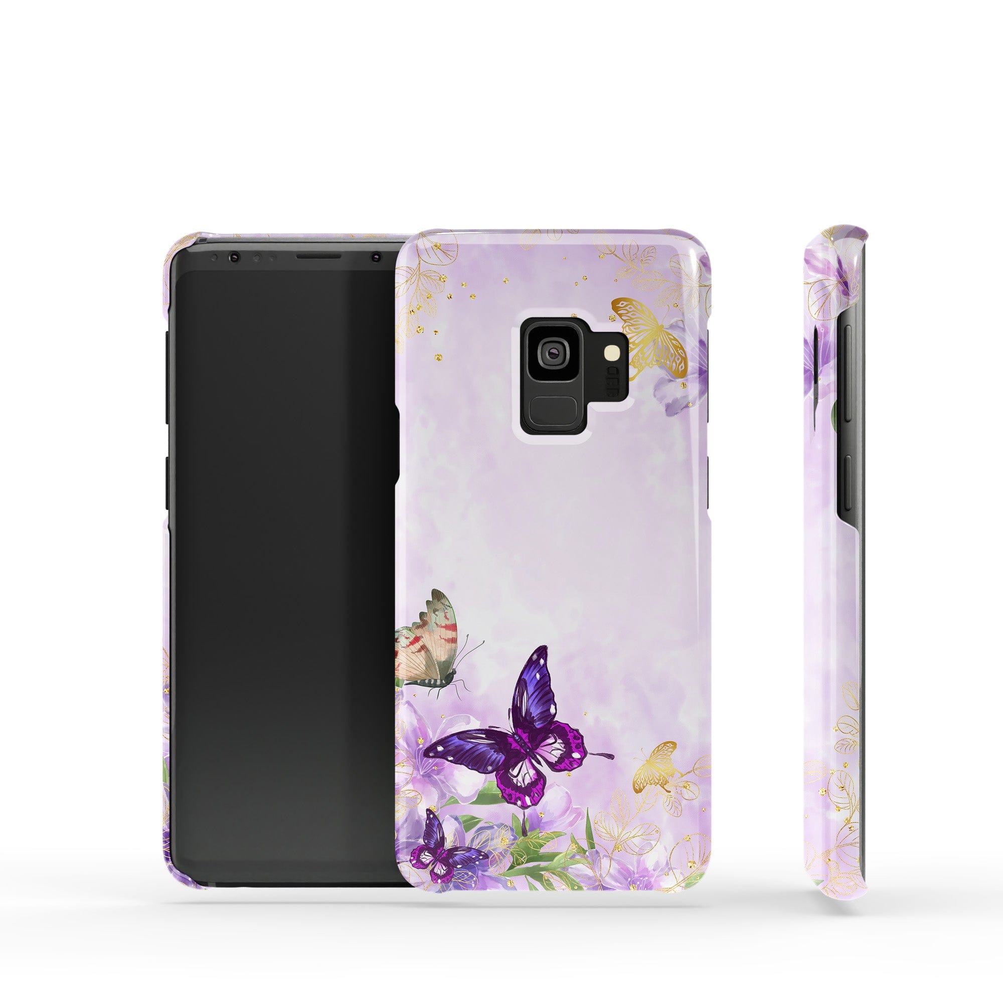 Gilded Flutters | Butterfly Samsung Case Slim for Galaxy S9 