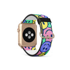 Groovy Smiles | Smiley Face Apple Watch Band for 38/40/41 mm Watch in Gold