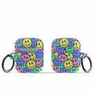 Groovy Smiles | Smiley Face Apple AirPods Case for AirPods 1&2 Black