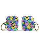 Groovy Smiles | Smiley Face Apple AirPods Case for AirPods 1&2 Gold