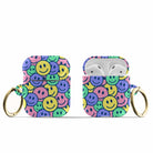 Groovy Smiles | Smiley Face Apple AirPods Case for AirPods 1&2 Gold