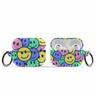 Groovy Smiles | Smiley Face Apple AirPods Case for AirPods 3 & AirPods Pro 1&2 Black