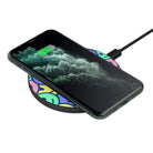 Groovy Smiles | Smiley Face Wireless Charging Pad in Black