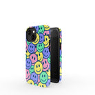 Groovy Smiles | Smiley Face Case Tough for iPhone XR