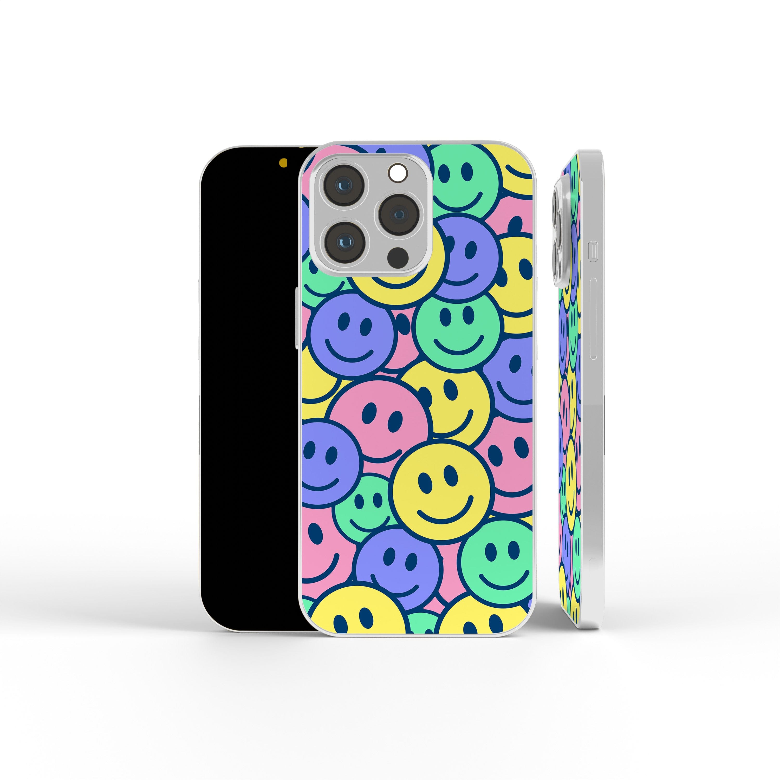 Groovy Smiles | Smiley Face Precious Metals Case in Silver