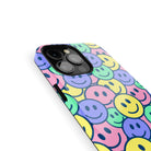 Groovy Smiles | Smiley Face Case Tough for iPhone 13