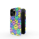 Groovy Smiles | Smiley Face Case Tough for iPhone 12