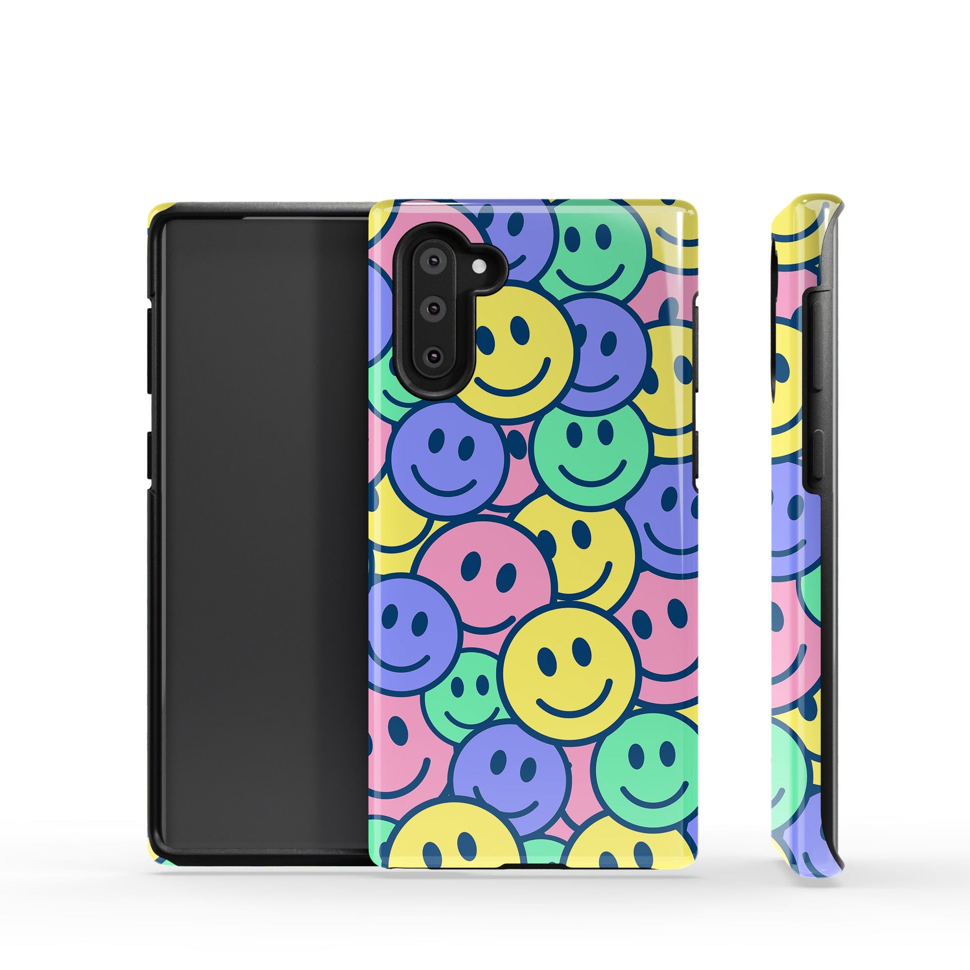 Groovy Smiles | Smiley Face Samsung Case Tough for Galaxy Note 10 