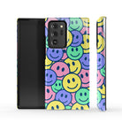 Groovy Smiles | Smiley Face Samsung Case Tough for Galaxy Note 20 Ultra 