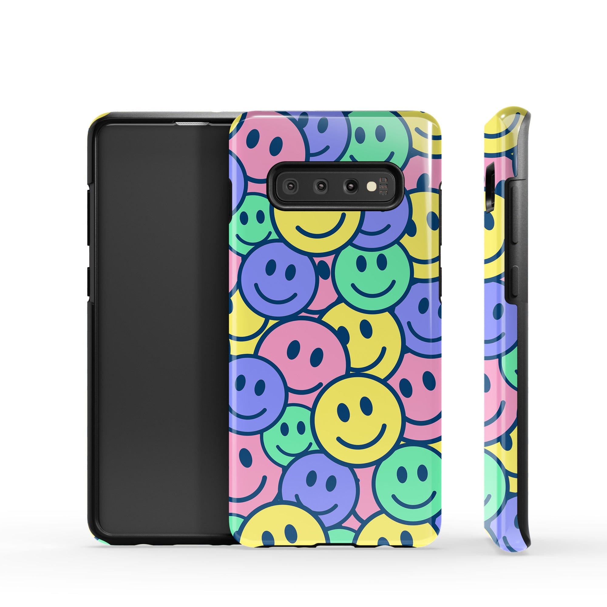 Groovy Smiles | Smiley Face Samsung Case Tough for Galaxy S10 Plus 