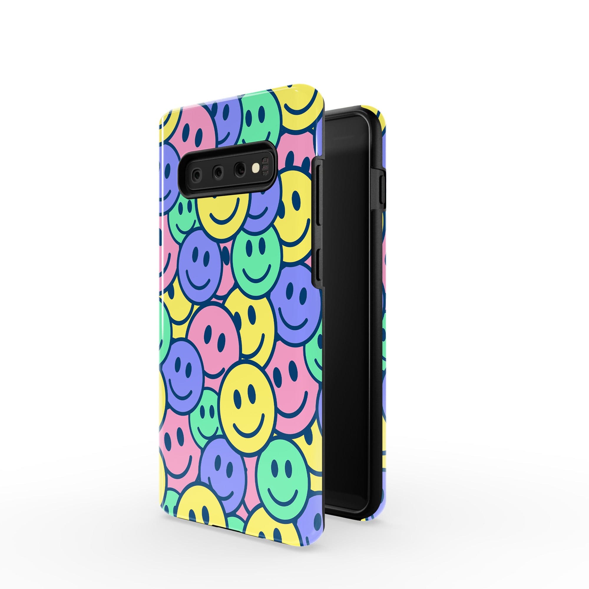 Groovy Smiles | Smiley Face Samsung Case Tough for Galaxy S10 Plus 